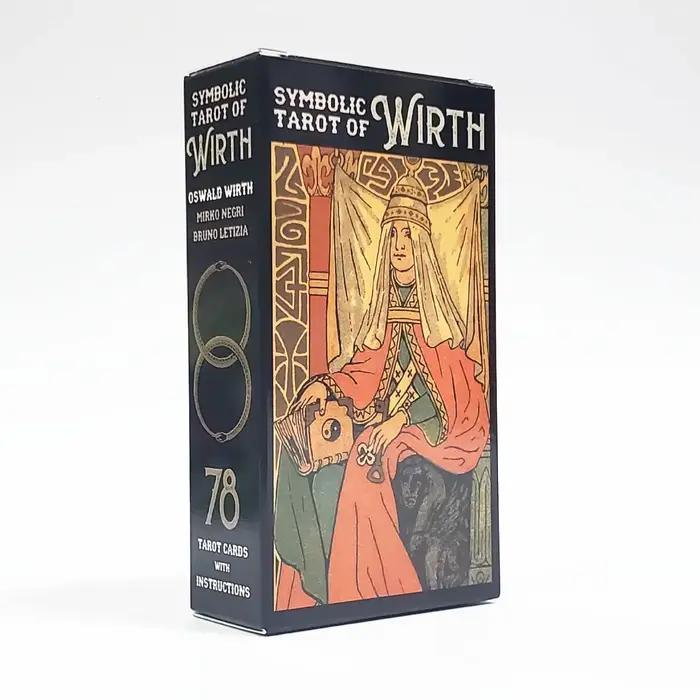 Cartes de Tarot symbole de la France de Wirth, jeux de société A 78 cartes