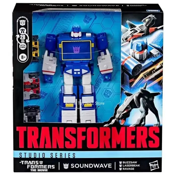 Figurine d'action Soundwave de la série Studio SS86, modèle Alliance, robot transformable, jouet de
