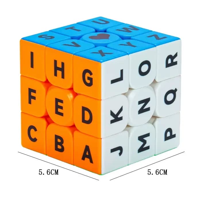 Cube de Puzzle Sudoku classique 3x3x3, lettres numériques, casse-tête, jouets éducatifs pour adolesc