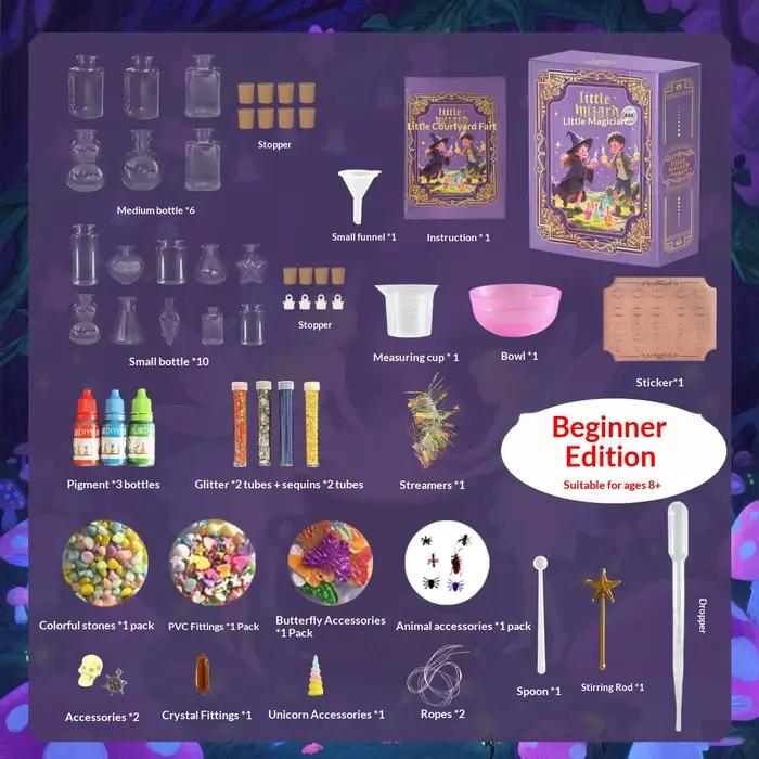 Ensemble de potions magiques pour enfants, Puzzle fait à la main, jouet mains sur la créativité, Sci