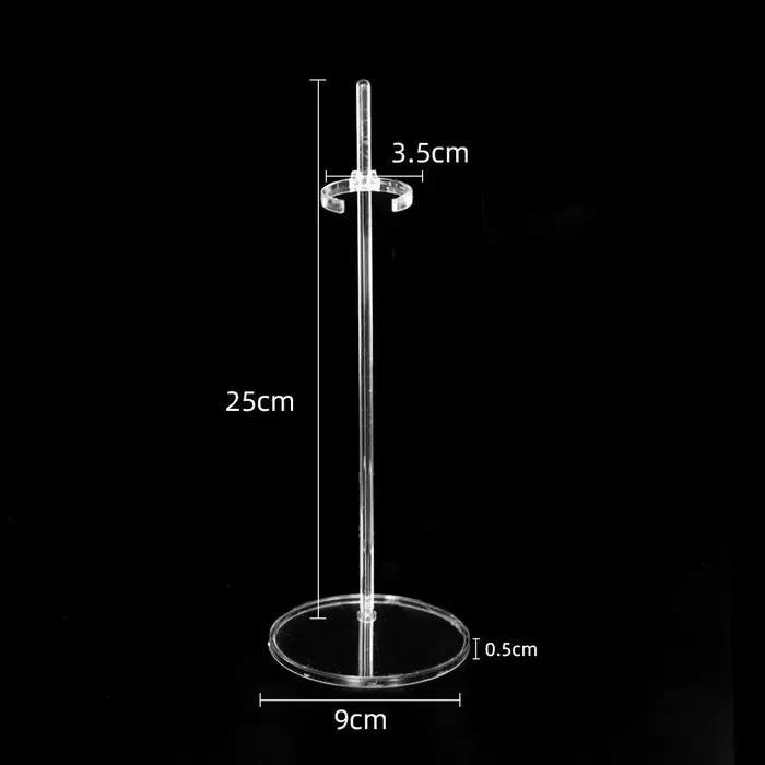 Présentoir en plastique pour figurines de poupées 1/6, support pour jouets pour enfants