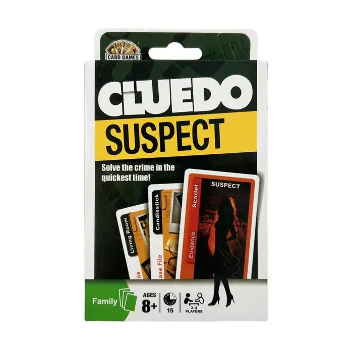 Le plus récent jeu de cartes Cluedo jeu mystère classique divertissement multijoueur interactif Kaar