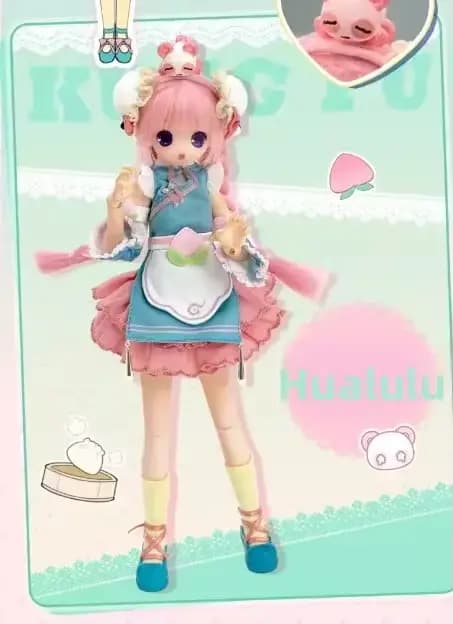 Offre Spéciale : Figurine Articulée Électrique BJD 1/6 Blind Box, Style Street Art, Kawaii, Jouet de