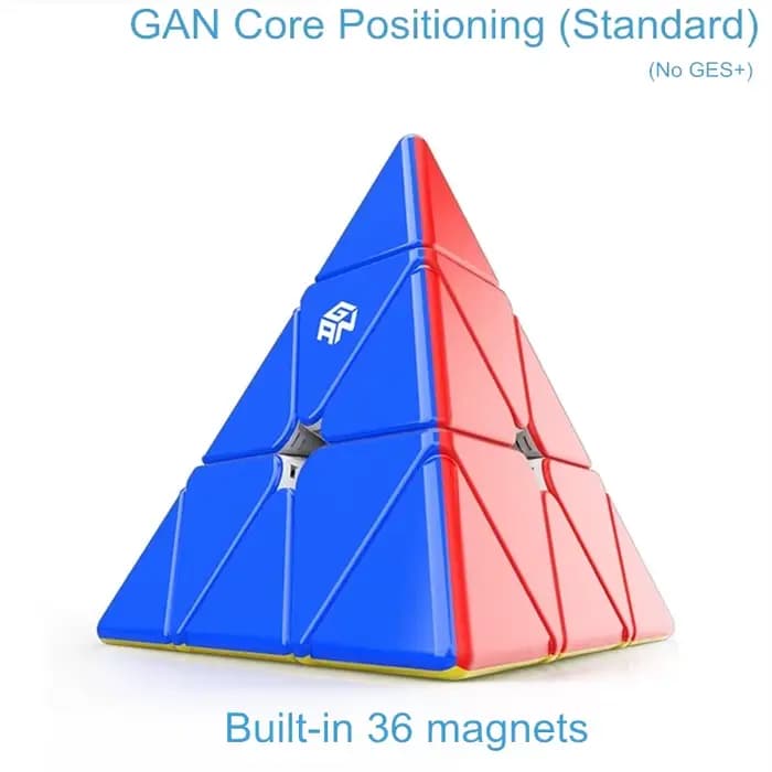 GAN cube 3x3x3 Magnétique Pyramide Magique cube GAN pyramide M 3x3x3 Rubik's cube 3x3x3 puzzle cube