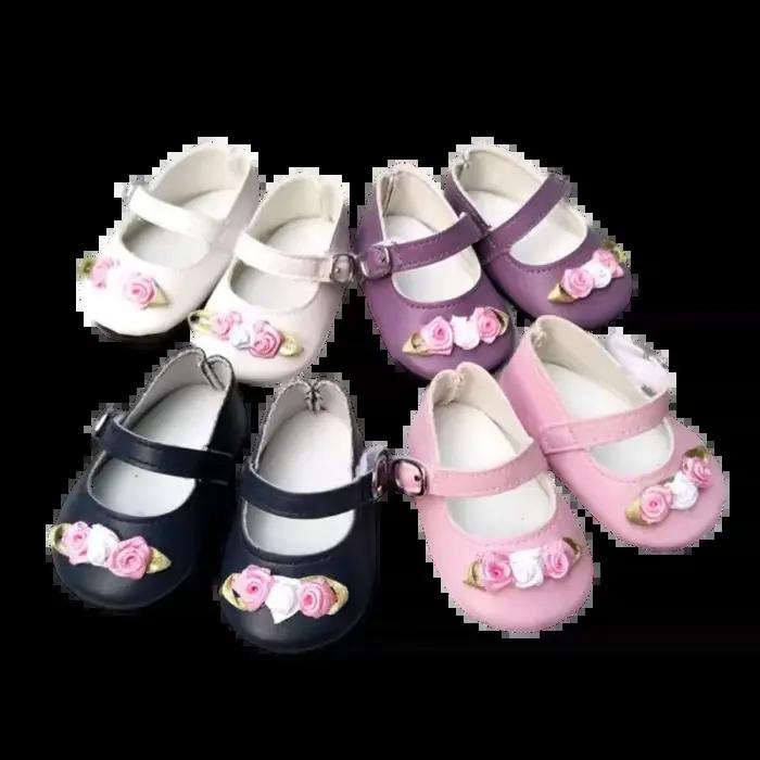 Chaussures de poupée pour bébés de 40cm, baskets pour filles de 18 pouces, bottes de jouets, accesso