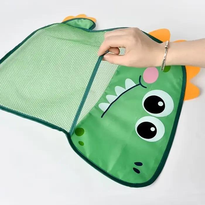 Organisateur enfants rangement rangement aspiration salle de bain baignoire poupée sac suspendu dino