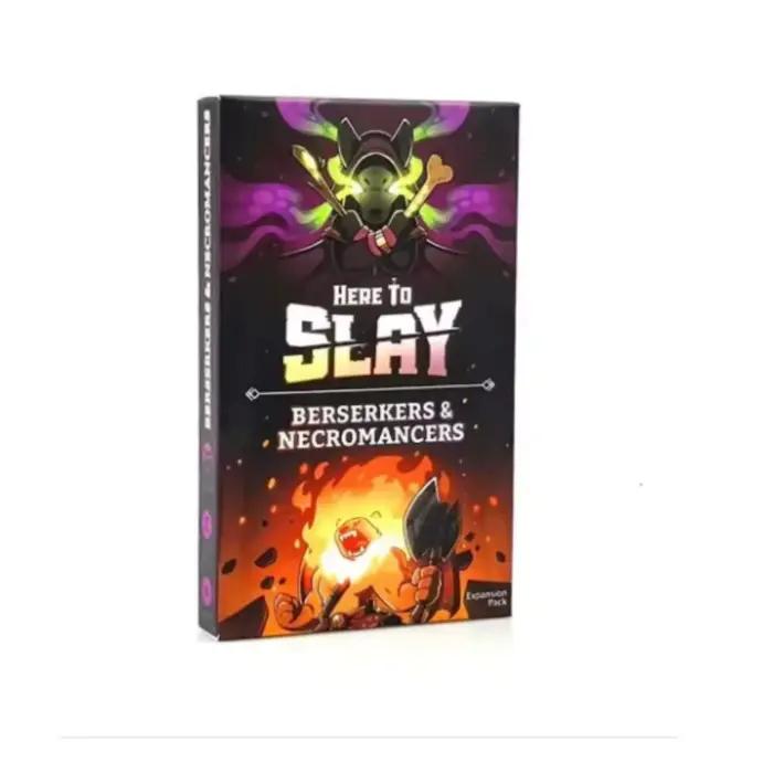 Le plus récent jeu de base TeeTurtle Here to Slay des créateurs des licornes instables Un jeu de car