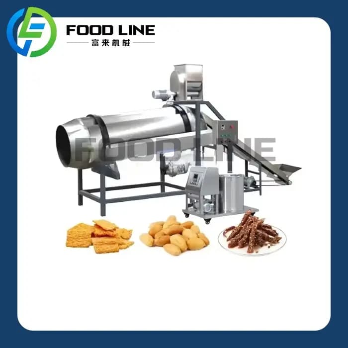 Mélangeur Commercial pour Arômes, Machine à Assaisonner les Arachides, Machine à Aromatiser les Snac