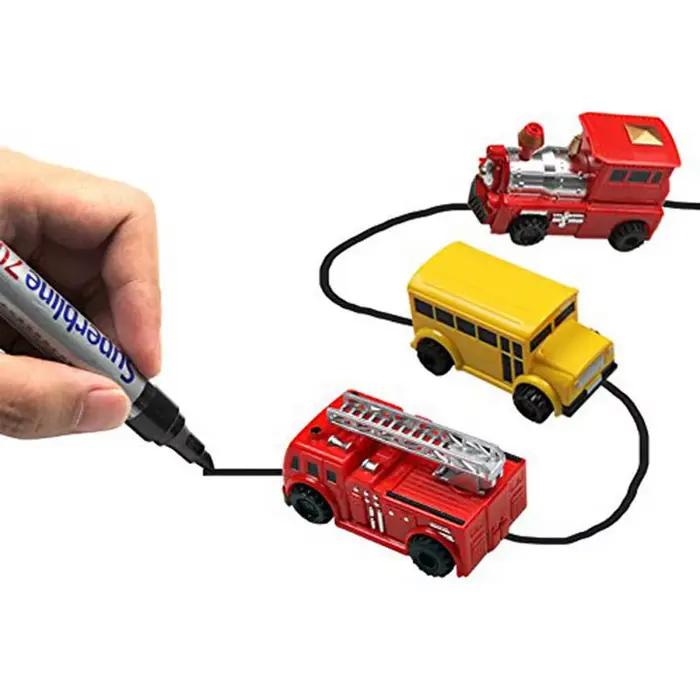 Stylo magique de suivi de ligne de voiture inductive, jouet créatif et Original, suivez n'importe qu