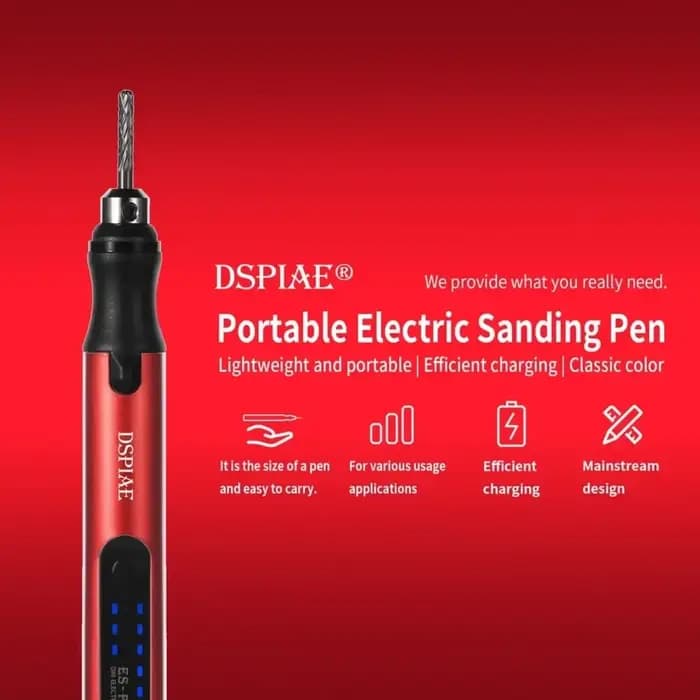 DSPIAE ES-P Portable Électrique Stylo D'affûtage pour Gundam Modèle Militaire Outil Exécutif Assembl