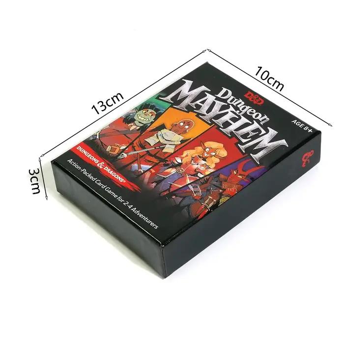 Dungeon Mayhem Dungeons Dragons jeu de cartes 120 cartes jeu de société Monster Madness jeu de fête
