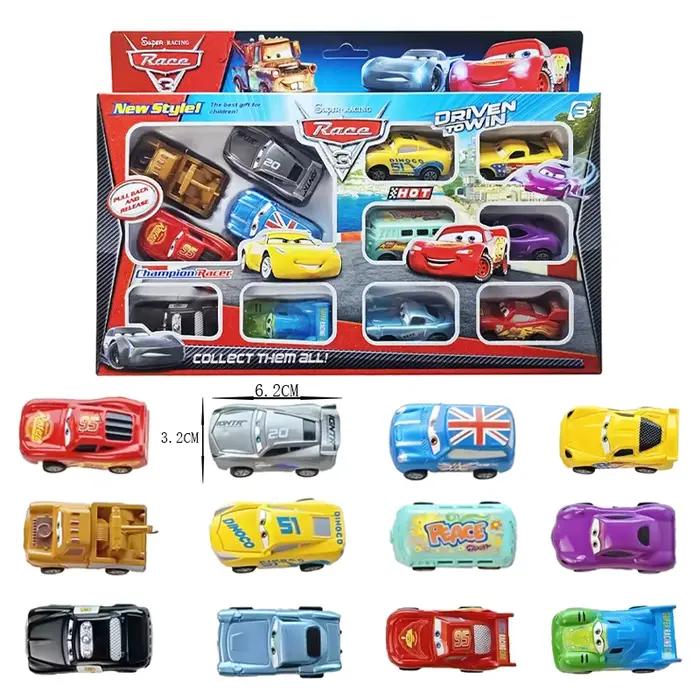 Nouveau Disney Pixar Cars 3 voitures à rebond 12 pièces série Lightning McQueen Jackson Storm modèle