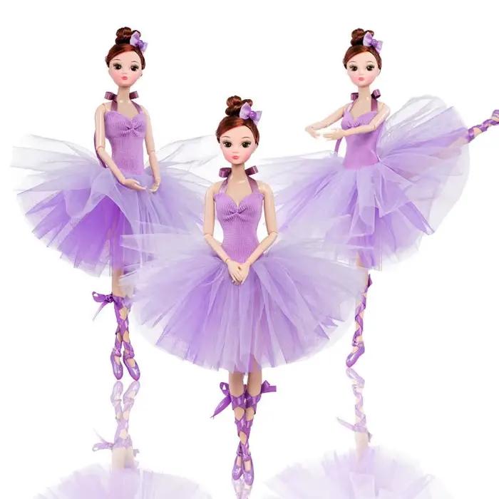 Poupée de ballet BJD originale faite à la main pour enfants, 1/6 beurre, ensemble complet, 12 jouets