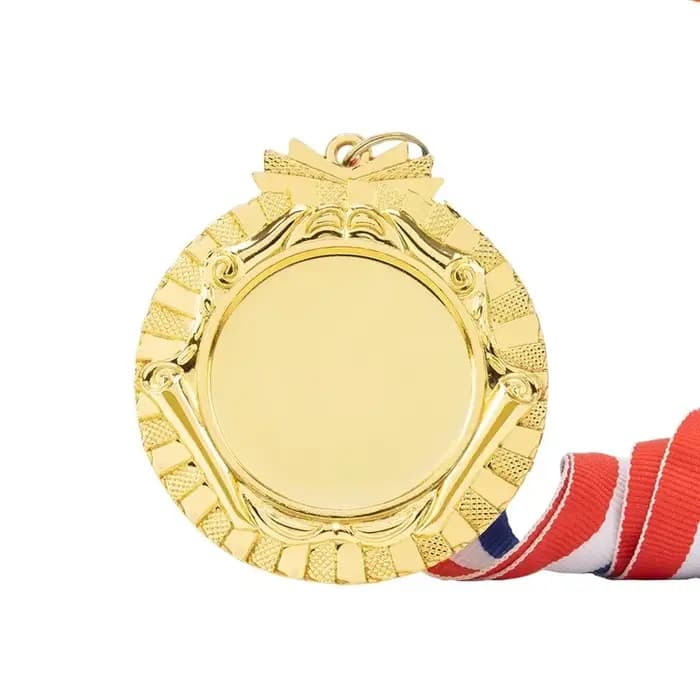 Médailles avec logo personnalisé gratuit 65MM Or Argent Bronze Métal Médaille Prix Souvenir personna