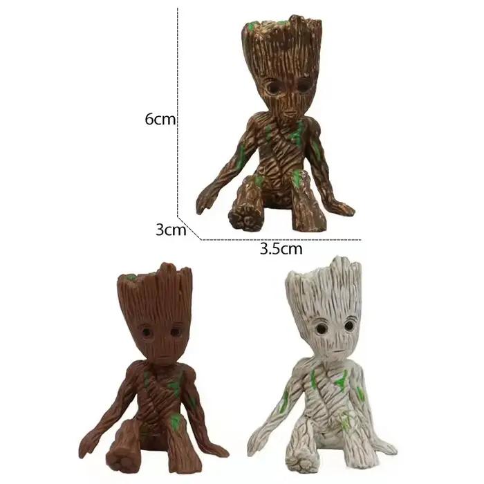 Figurines d'action miniatures Groot, Gardiens de la Galaxie, Avengers, 5-6 cm, jouets pour enfants,