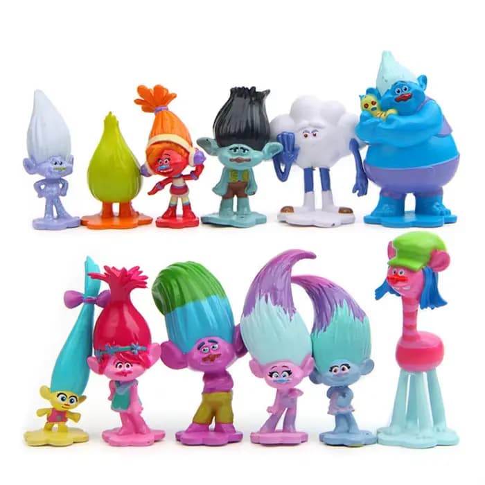 Figurine adorable Trolls Branch Critter Skitter, jouet mignon et cool, figurine anime kawaii, poupée