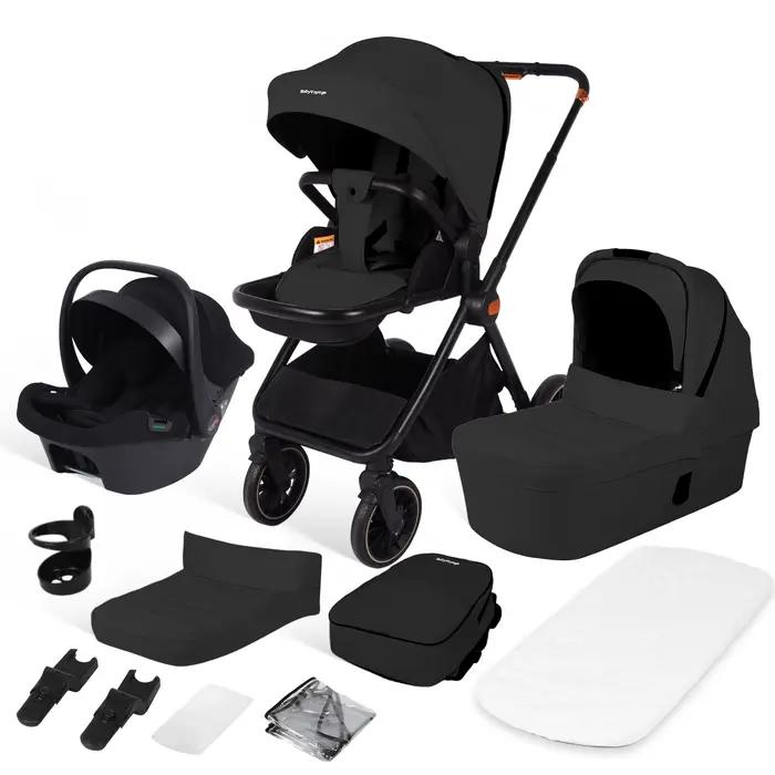 Poussette bébé 3 en 1, combinaison Isofix, systèmes de voyage avec siège bébé, taille I, nacelle, si