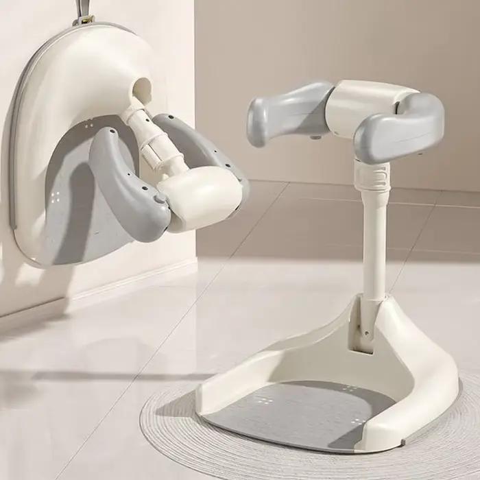 Support de douche pour bébé, antidérapant, dispositif de bain pliable, siège de lavage pour baignoir