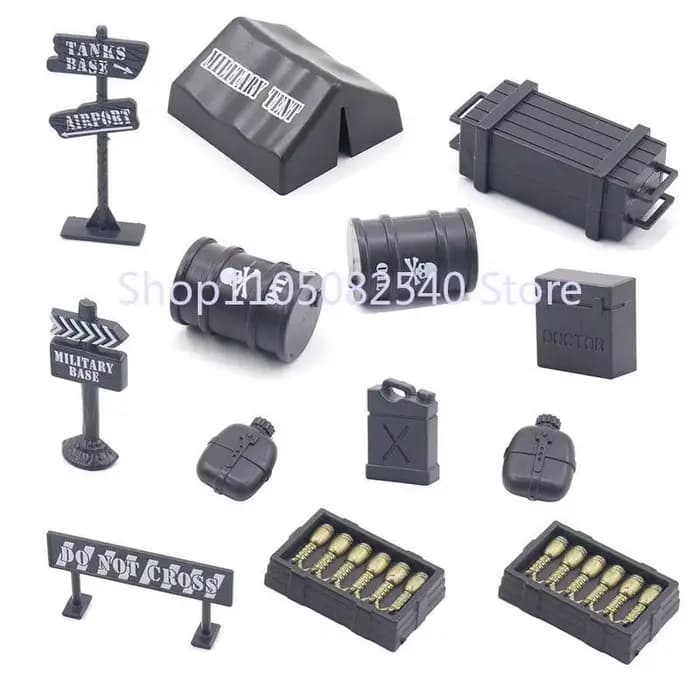 Figurines de Soldats Militaires de la Neige, Blocs de Construction, Jeu, Agent Vylon, SWAT, Armes de