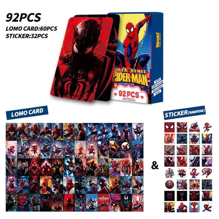 Spidermans – carte Laser créative à collectionner, cartes périphériques dérivées de dessin animé, ca