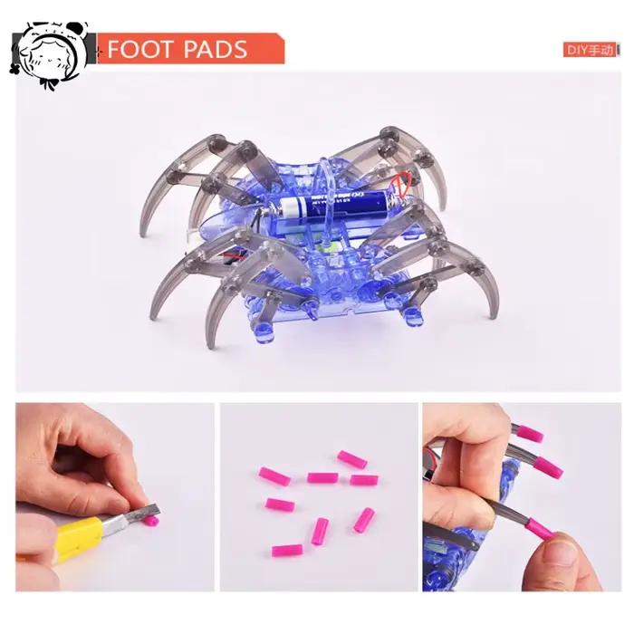 Offre spéciale nouveau Robot électrique araignée jouet bricolage tige éducative robotique assemble K