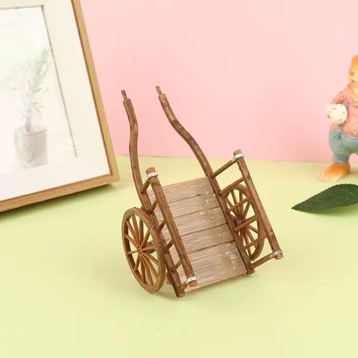 Maison de poupée Miniature, Simulation de chariot assemblé, accessoires de meubles pour maison de po
