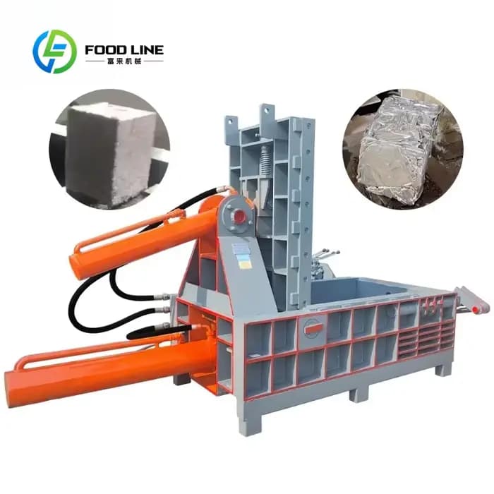 Presse à briquettes hydraulique métallique personnalisée pour le recyclage des tôles de fer et des d