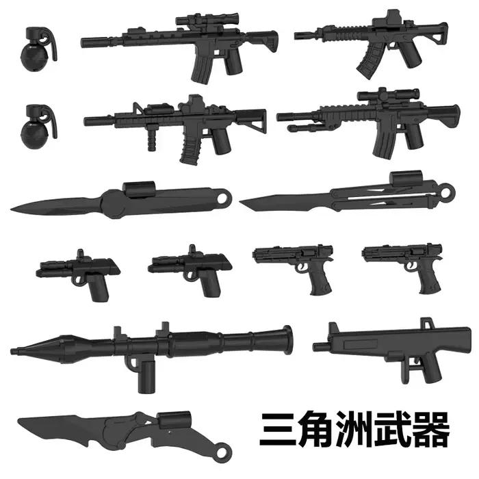 Jeu de construction Delta Special Forces, figurines miniatures Wei Long, jouets de construction, cad