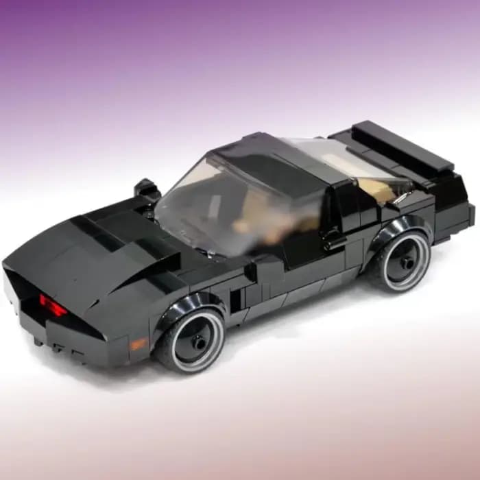 262 pièces MOC-144934 technique Super voiture de course KITTED-Knight Rider ville voiture de sport b