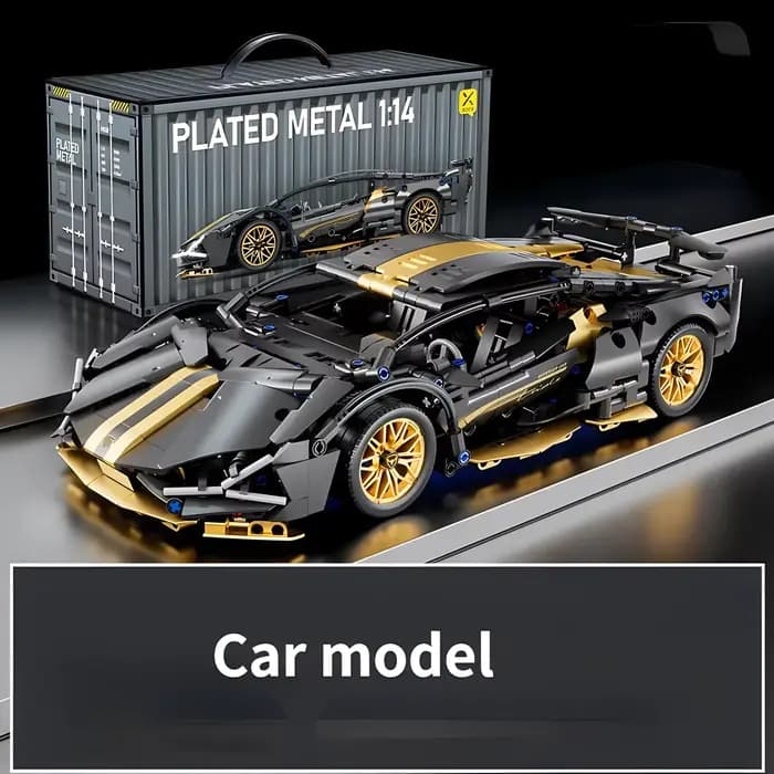 Blocs de construction de modèle de voiture de Sport de course technique adultes 1:14 bricolage super
