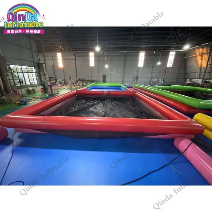 Piscine gonflable de yacht de jeux d'été de piscine gonflable de méduse pour des adultes