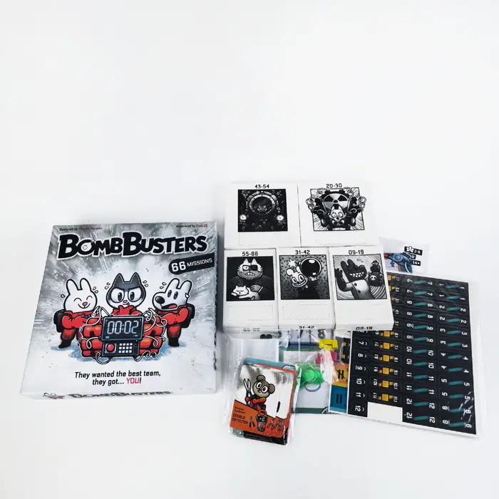 Jeu de société Party Board Game Bomb Buster - Version anglaise Stratégie classique, coffret de luxe,