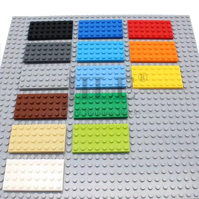 15 pièces Moc 3035 petite Base plaque courte 4x8 bricolage créatif éclairer blocs de construction br