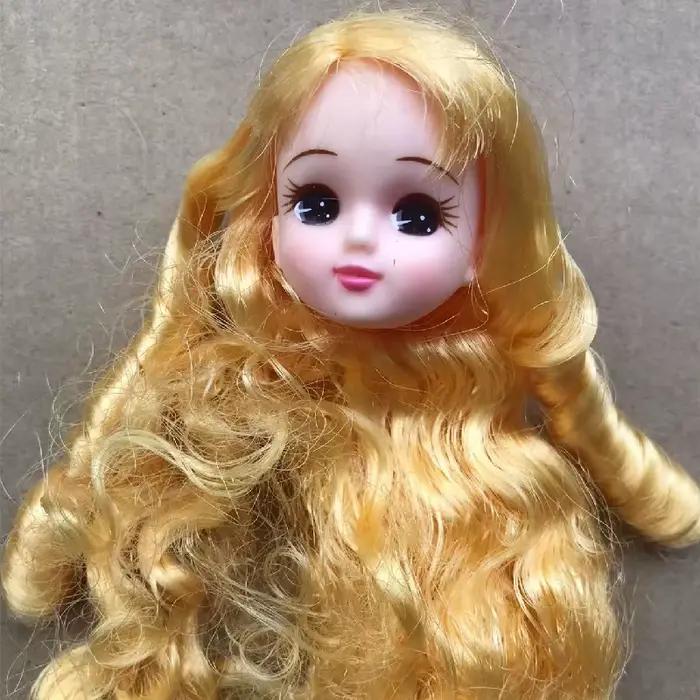 Licca – tête de poupée originale mignonne pour petite fille, tête chauve, plantation de cheveux, têt
