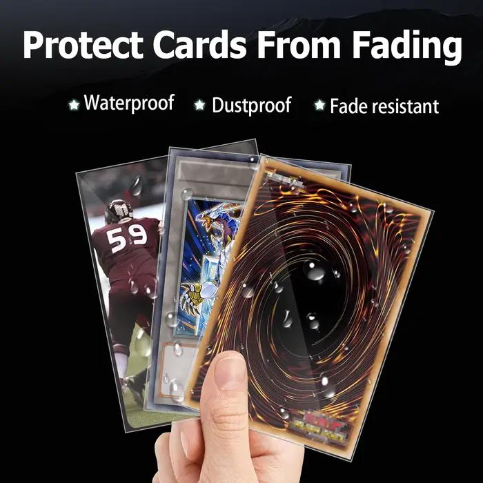 200 pièces manchons de cartes intérieurs ajustement parfait cartes de jeu MTG/YGO, cartes de sport,