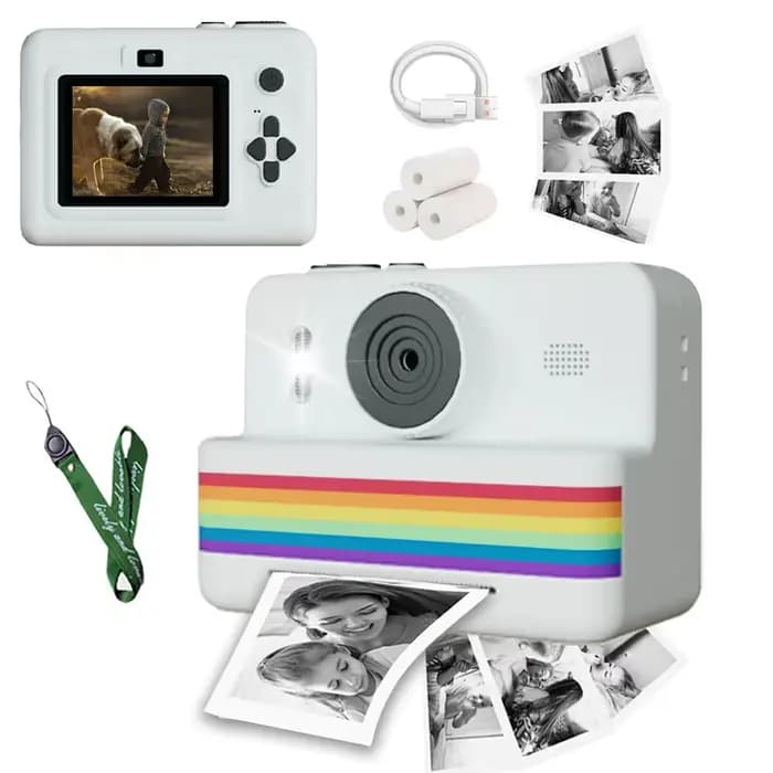 Appareil photo numérique pour enfants pour la photographie Mini imprimante Portable thermique impres