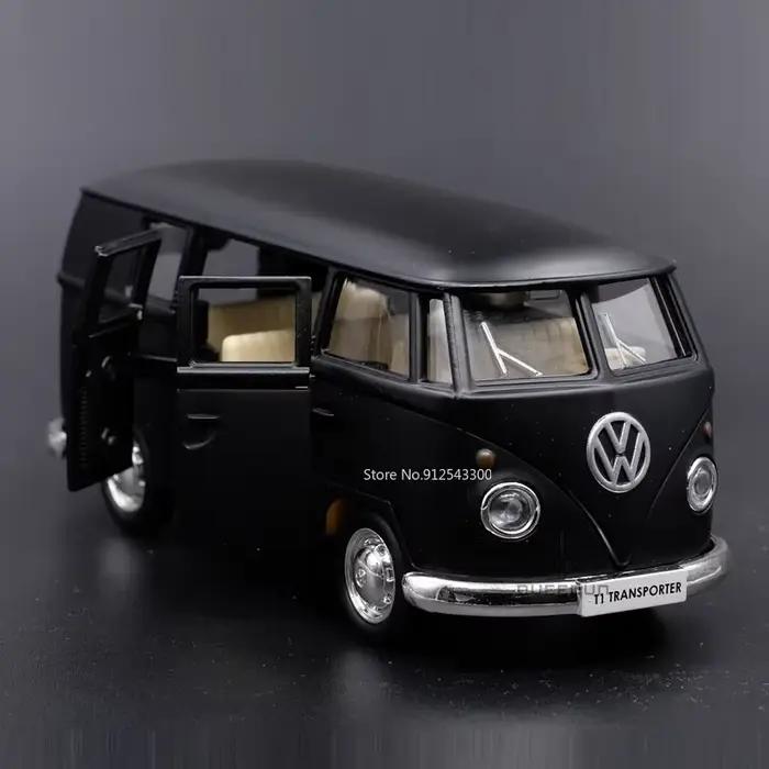 Voitures miniatures en alliage moulé sous pression pour enfants, Volkswagen, Rack VW, Bus Toys, Coll