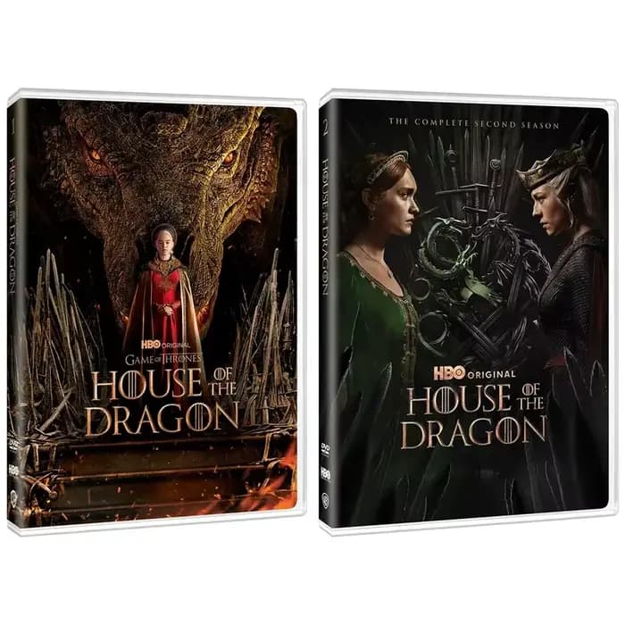 La Maison du Dragon Saison 1 et Saison 2 Coffret DVD 9 disques avec audio et sous-titres en anglais
