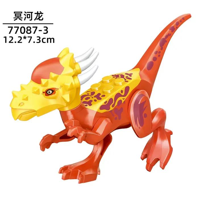 Blocs de construction de dinosaures jurassiques, Indominus Rex, tyrannosaure, figurine d'action, blo