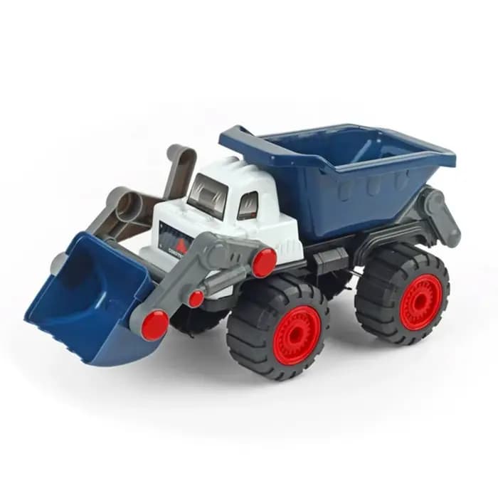 Camion benne de chantier jouet, excavatrice jouet avec bras articulé, véhicule de plage, voiture d'i