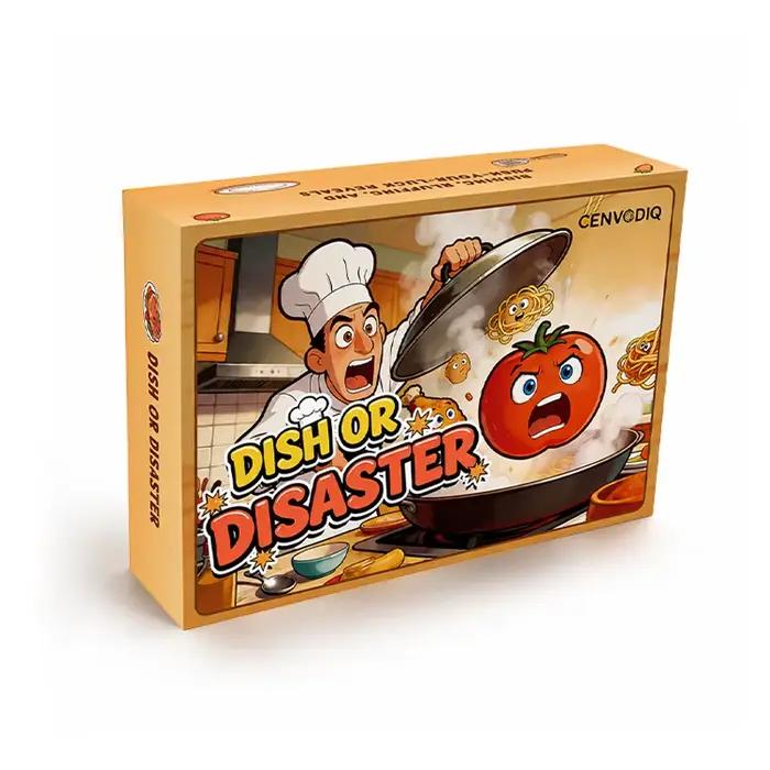 Jeu de cartes Food Strategy pour 2 à 6 joueurs, jeu de société rapide avec cartes cachées, choix de