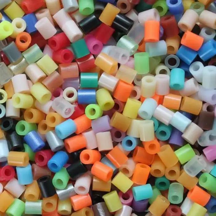 Perles Hama pour enfants, 2.6mm/5000 pièces/sac, bricolage, perles en fer, fusible, cadeau fait à la
