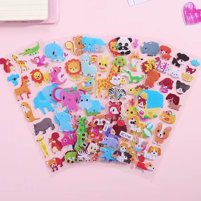 Autocollants 3D pour enfants, étiquette bouffante, paquet de variété pour Scrapbooking, Journal à pu