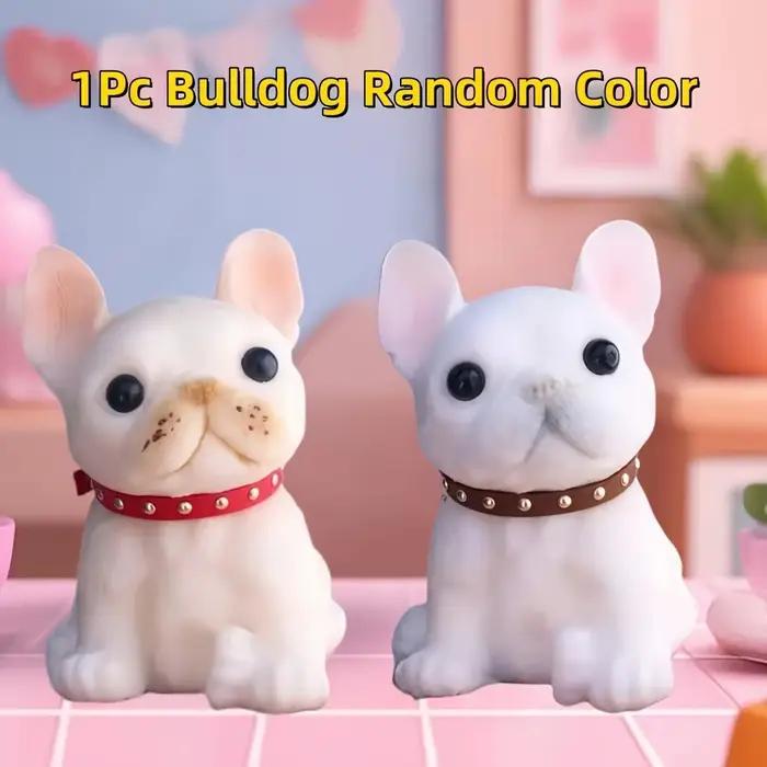 Squishy chiot Animal presser jouet enfants doux pincement bouledogue carlin Pop Fidget jouets chien