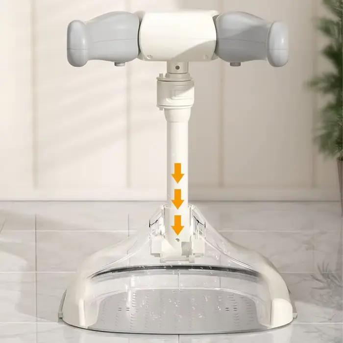 Support de douche pour bébé, antidérapant, dispositif de bain pliable, siège de lavage pour baignoir