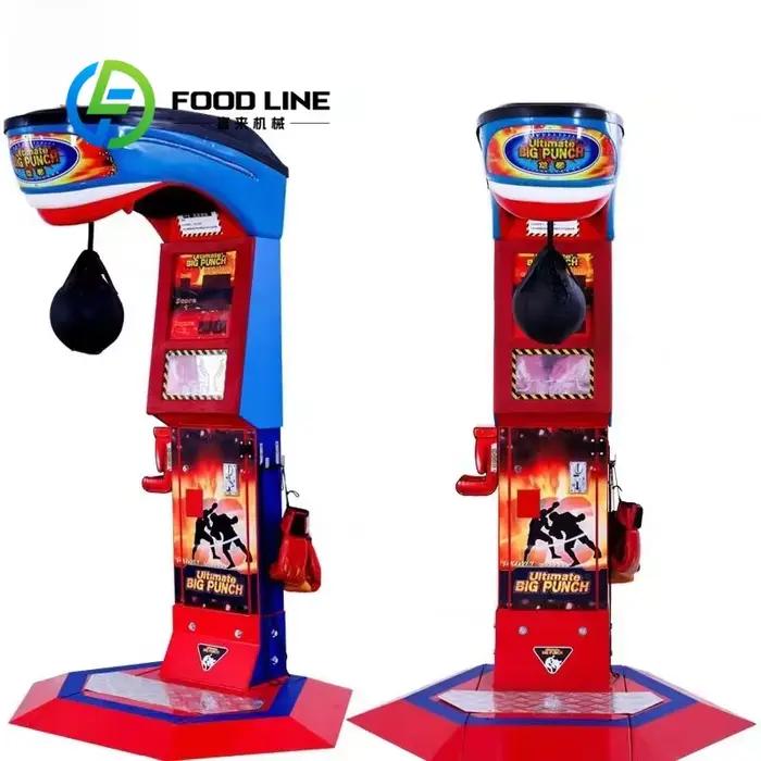 Machine de jeu de boxe avec mécanisme à monnayeur facile, identique à la machine de boxe à monnayeur