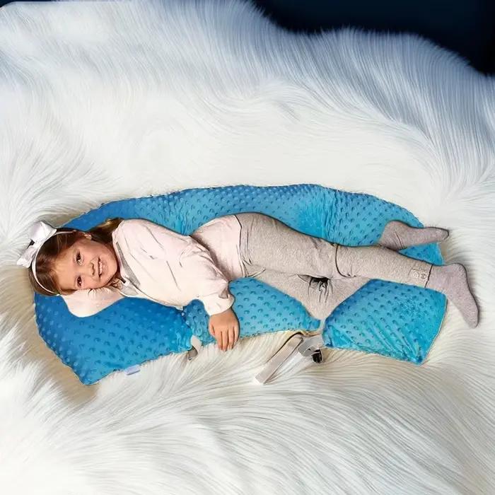 Oreiller d'allaitement double, oreiller multifonctionnel pour bébé, Anti-débordement, Anti-crachat,