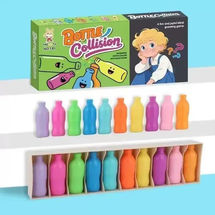 Jeu de société de puzzle de bouteilles à 20 couleurs pour l'association de paires, défi stimulant, e