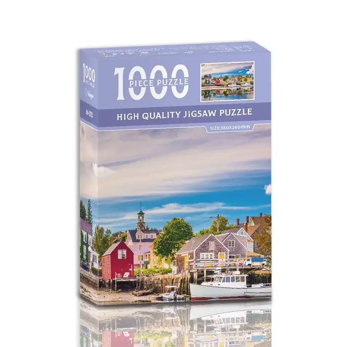 38*26 cm Mini Puzzle 1000 pièces pour adultes célèbre peinture à l'huile Van Gogh Puzzle cadeau de n