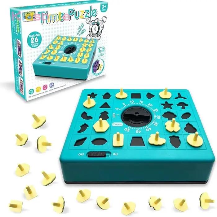 Jeu de société Pop Up, puzzle de formes assorties pour enfants, jouets éducatifs précoces, enseigne